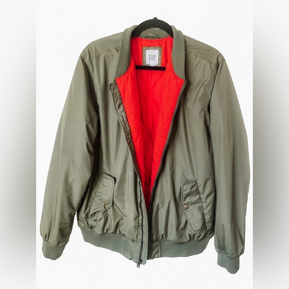 Gap Green Bomber Jacket - Picture 4 of 5